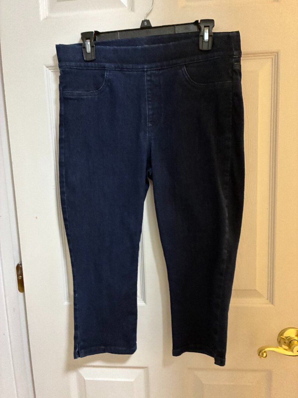 NYDJ Pull On Dakota Capri Jeans 8